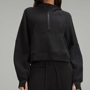 Black Lululemon Half Zip Hoodie